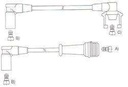 [10107.0370] GENOUD CABLE BUJIA R 21 2.0I T DUCELLIER