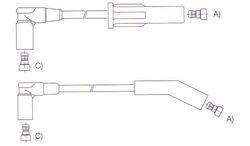GENOUD CABLE BUJIA CHEV.LUMINA-BLAZER 3.8
