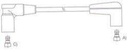 [13104.0370] GENOUD CABLE BUJIA CHEV.SILVERADO 1984> B.SECA-SAE