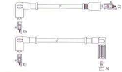 GENOUD CABLE BUJIA UNO TURBO 1.4E