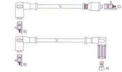 GENOUD CABLE BUJIA UNO 1.4-ES