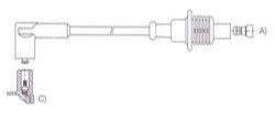 GENOUD CABLE BUJIA DUCATO 2.0