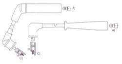 GENOUD CABLE BUJIA TOYOTA COROLLA 1.3 12V 85/93