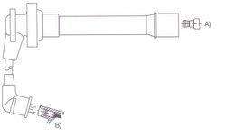 GENOUD CABLE BUJIA NISSAN PRIMERA 1.6I-2.0I