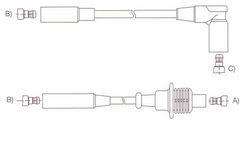 STARYEN CABLE BUJIA P 205 GTI 1.9 BOSCH  