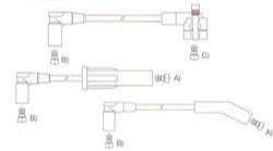 STARYEN CABLE BUJIA F-100 4.9 CONEXION SAE  