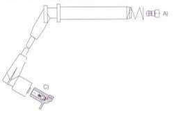 STARYEN CABLE BUJIA CORSA 1.6 MPFI B.SECA M4-PIN  