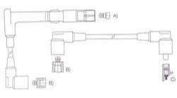 GENOUD CABLE BUJIA M-BENZ 190 E 2.3-2.5