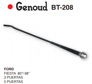 GENOUD BRAZO TRASERO FORD FIESTA 3 PTAS - 5 PTAS 80/98
