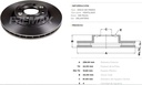 [3108.0334] FREMAX DISCO FRENO RENAULT CLIO IV 0.9 - 1.2 - 1.5 - KANGOO 1.2 -1.5 - 1.6 - SANDERO 1.6 8V 16V- STEPWAY- LOGAN 1.0 - 1.6 8v 16v DEL