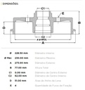 [4742.0334] FREMAX CAMPANA FRENO CITROEN C3 1.6 DS3 PEUGEOT 207 06/