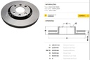 [4750.0334] FREMAX DISCO FRENO CITROEN BERLINGO C3 C4 PEUGEOT 206 207 208 307 PARTNER 16.16V 2.0i HDi V/D