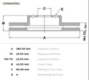 [9001.0334] FREMAX DISCO FRENO MERIVA 2003>DV