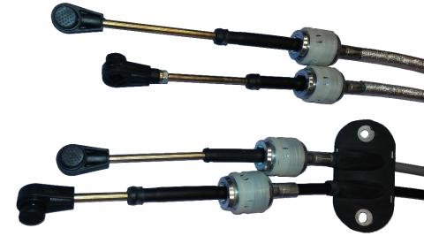 FREMEC CABLE CAMBIO VELOCIDAD FOCUS II 1.8 TDCI 08> 1290MM  /2 CABLES UNIDOS CON GOMA