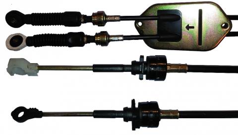 FREMEC CABLE CAMBIO VELOCIDAD ETIOS 1.5 16V 12> 1165MM  /2 CABLES UNIDOS CON GOMA