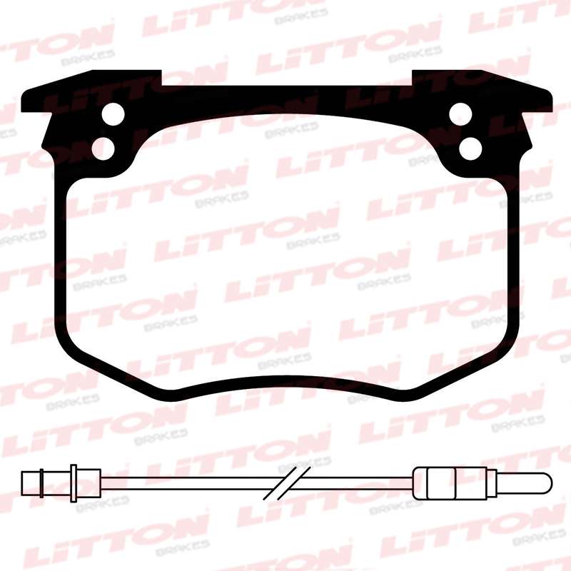 LITTON PASTILLAS FRENO DEL. PEUGEOT 504 PICK UP 82/93 - 505 604 R5 