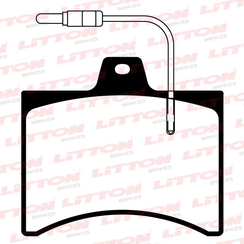 LITTON PASTILLAS FRENO DEL. CITROEN C15 84/ PEUGEOT 104 72/88