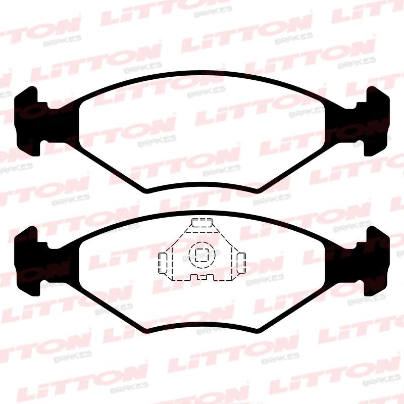 LITTON PASTILLAS FRENO DEL. FIAT DUNA FIORINO PALIO SIENA SPAZIO FORD GALAXY VW GOL 2.0 PARATI QUANTUM SANTANA 1.8- 2.0 