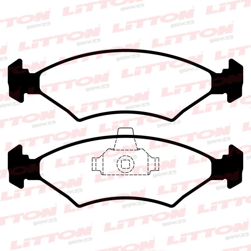 LITTON PASTILLAS FRENO DEL. FORD COURIER ESCORT 1.8 16V SW 97/ FIESTA ZETEC 16V 96/99 KA 1.6 PUMA 1.7 16V MAZDA 121 1.2- 1.3 96/ 