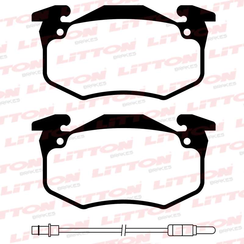 LITTON PASTILLAS FRENO DEL. RENAULT EXPRESS TWINGO I 1.2I 96/07