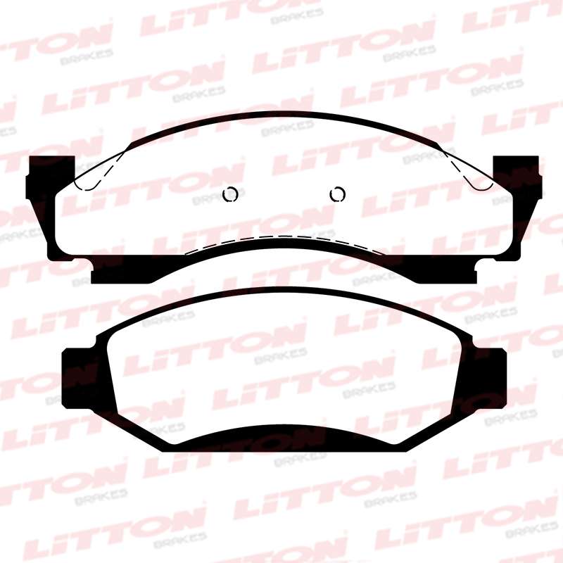 LITTON PASTILLAS FRENO DEL. AGRALE 1600 D 4X4 CHEVROLET A10 A14 BONANZA C10 PICK UP 1000 79/94 FORD F100 F1000 F140 F150 GRAN TORINO RANCHERO RANGER  