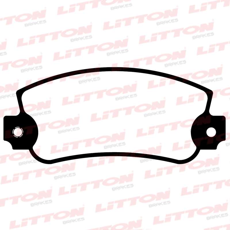 LITTON PASTILLAS FRENO DEL. FIAT 131 900 REGATTA RITMO II UNO SEAT IBIZA I 