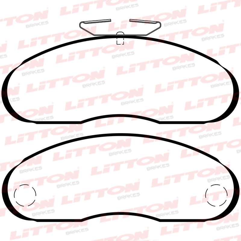 LITTON PASTILLAS FRENO DEL. M-BENZ 100 120 FURGON ESPAÑOL  NISSAN EBRO RENAULT TURBO CAMION MASTER 2.5 93/94