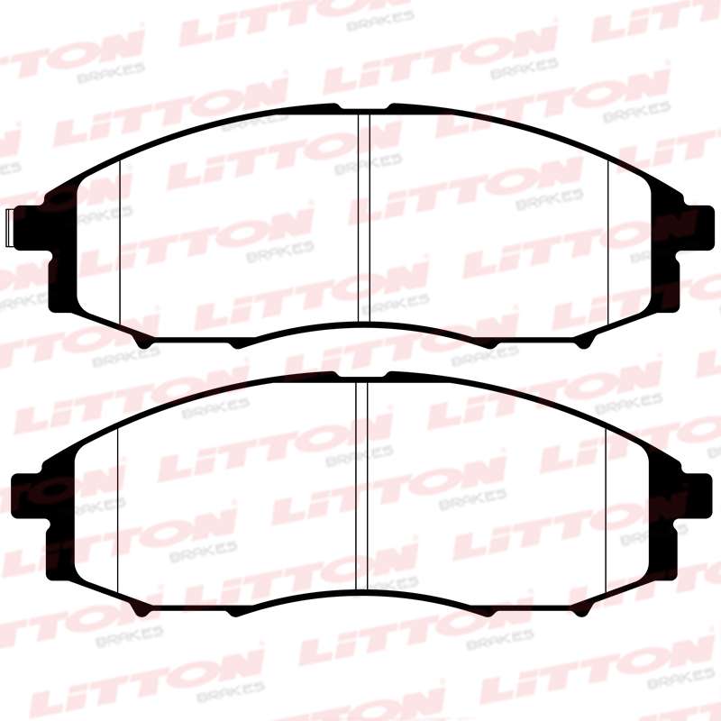 LITTON PASTILLAS FRENO DEL. NISSAN FRONTIER 2WD/4WD TERRANO D-22 4X4 X-TERRA 4X4 03/04