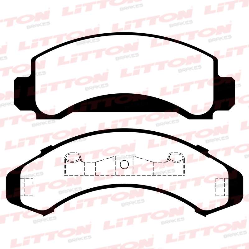 LITTON PASTILLAS FRENO DEL. FORD AEROSTAR EXPLORER 4.0 I V6 RANGER MAZDA B2300 - B3000 AMERICANO - NAVAJO