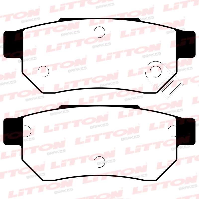 LITTON PASTILLAS FRENO TRAS. HONDA ACCORD SPORT 1.5 16V CIVIC PRELUDE LAND ROVER 200 SERIE 211 - 214 - 216 - 218 - 220 