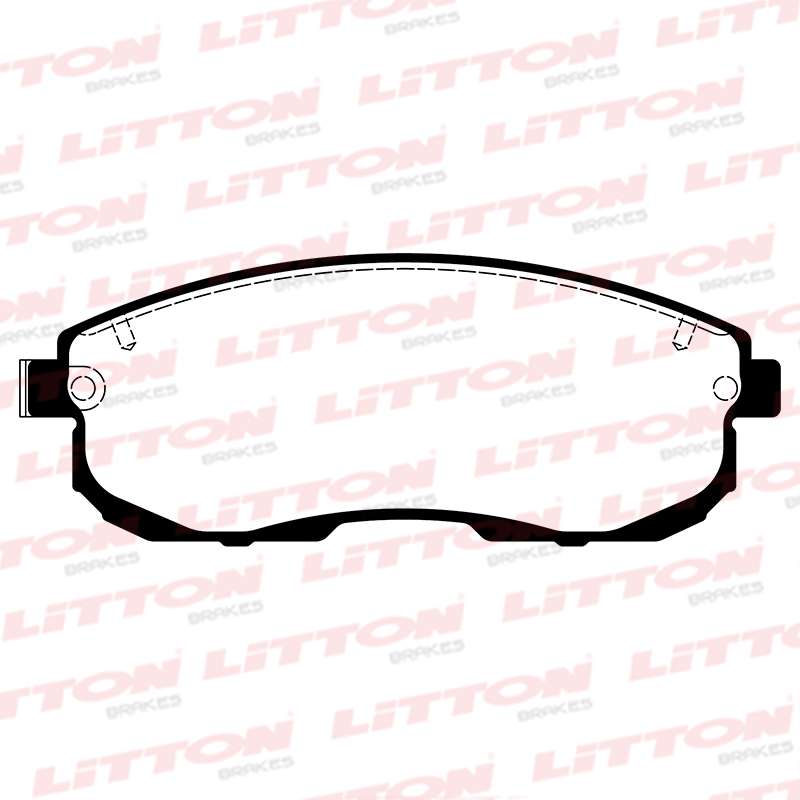 LITTON PASTILLAS FRENO DEL. NISSAN SENTRA 1.8 TIIDA 1.5 DCI 1.6 1.8 i 4WD VERSA 1.8L RENAULT