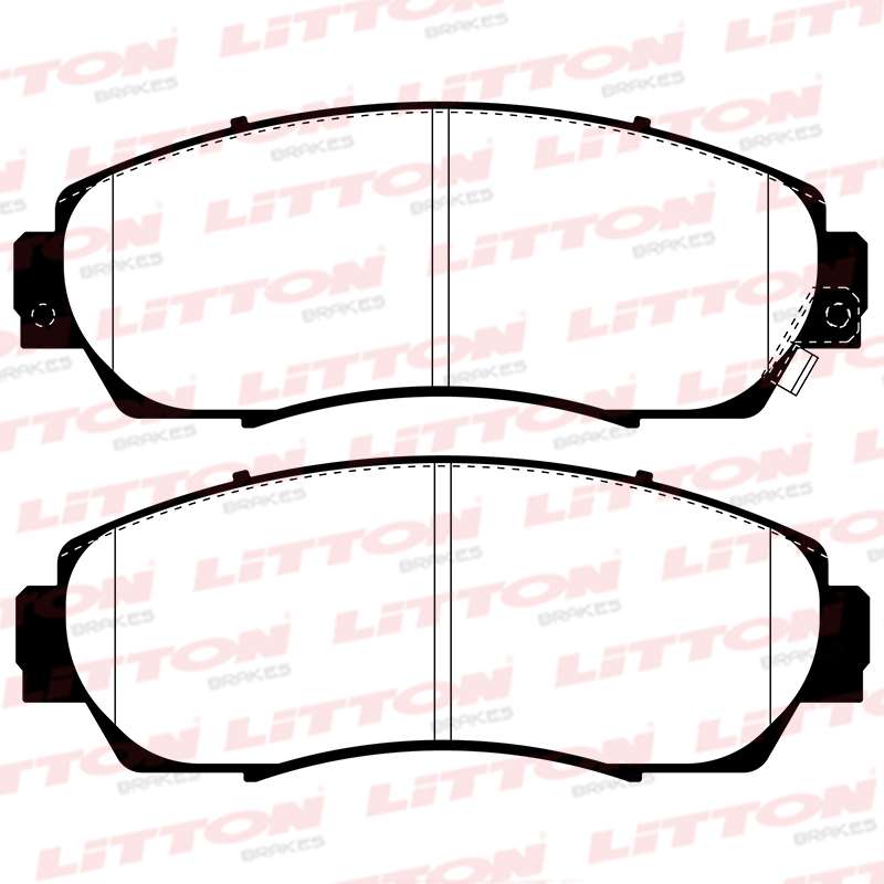 LITTON PASTILLAS FRENO DEL. HONDA CR-V 