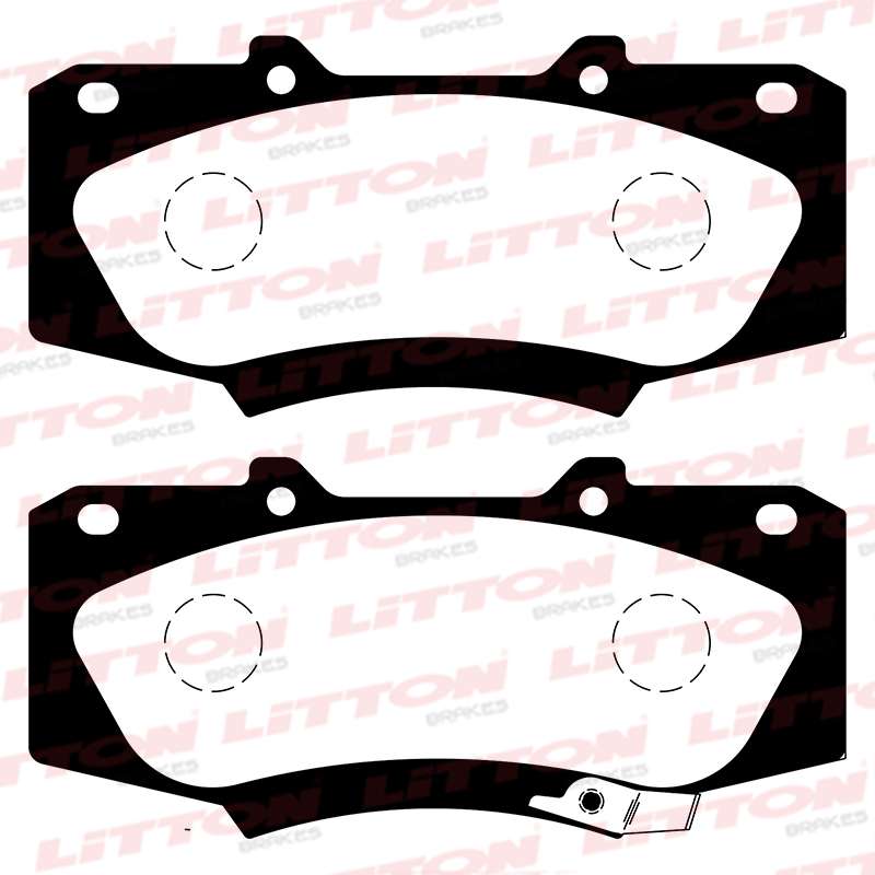 LITTON PASTILLAS FRENO DEL. TOYOTA HILUX 2.4 - 2.8 
