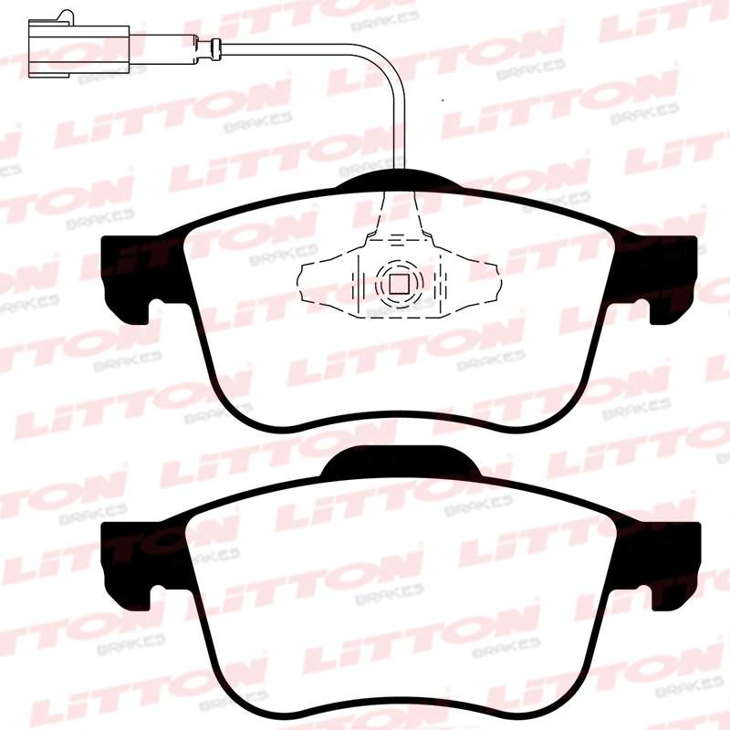 LITTON PASTILLAS FRENO DEL. ALFA ROMEO 159 SPORTWAGON SPIDER II 07/08 FIAT DOBLO 10/