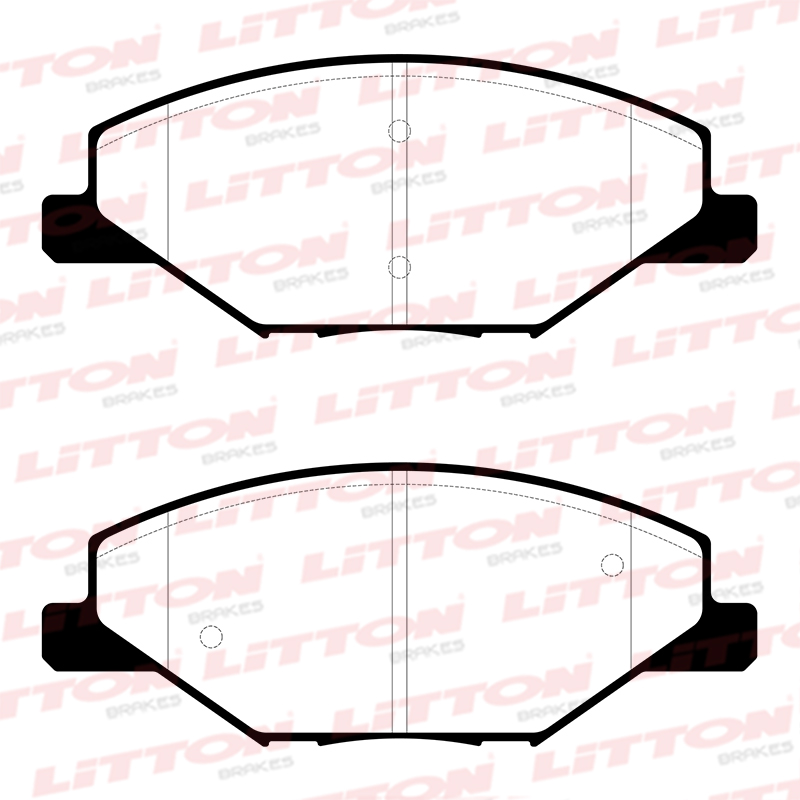 LITTON PASTILLAS FRENO DEL. VW POLO 1.4 - 1.6 TDI 16/ VENTO 1.6 TDI 13/