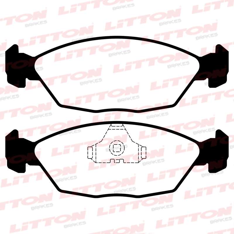 LITTON PASTILLAS FRENO DEL. FORD GALAXY 2.3 - 2.0I VW GOL GTI 2.0 PARATI 1.8 16V- 2.0 9 POINTER GTI QUANTUM SANTANA 1.8 - 2.0 SAVEIRO 2.0 