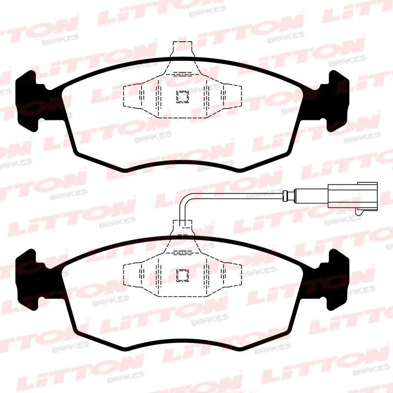 LITTON PASTILLAS FRENO DEL. FIAT STILO 1.8 8V SPORTING- ATTRACTIVE 8V 