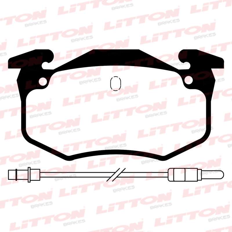 LITTON PASTILLAS FRENO TRAS. CITROEN SAXO XSARA PEUGEOT 106 205 I 206 306 309 I - II RENAULT CLIO MEGANE COUPE R19 IMPORTADO 93/94