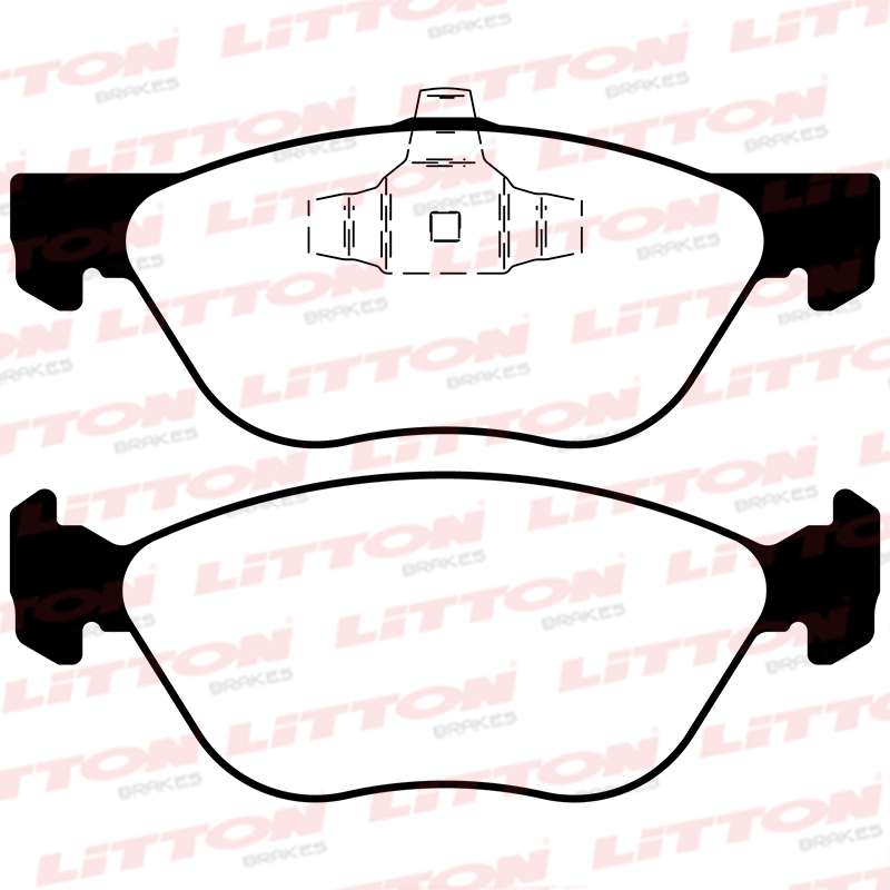 LITTON PASTILLAS FRENO DEL. FIAT BRAVA 2.0 I HGT 20V COUPE 1.8 I 16V- 2.0 LINEA 1.4- 1.9  MAREA SEDAN-WEEKEND  2.0- 2.4 PALIO WEEKEND ADVENTURE LOCKER 1.8 PUNTO 1.4 T-JET 