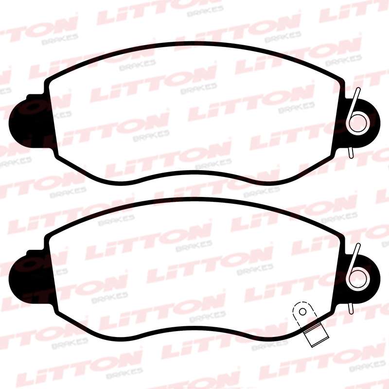 LITTON PASTILLAS FRENO DEL. FORD TRANSIT 3.0 