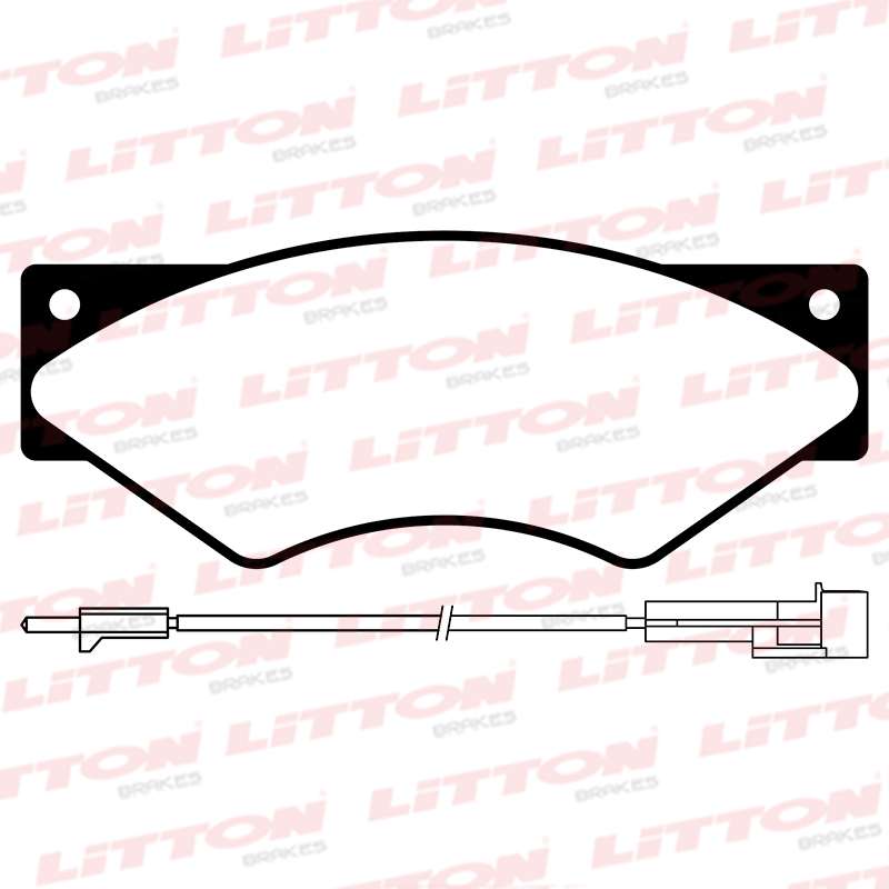 LITTON PASTILLAS FRENO DEL. IVECO DAILY 