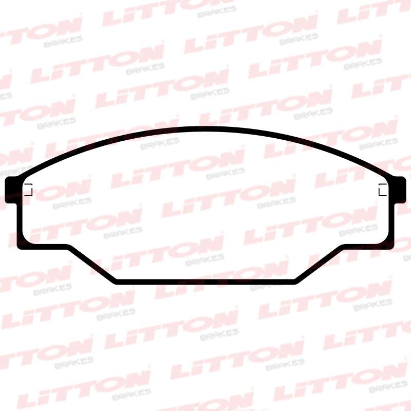 LITTON PASTILLAS FRENO DEL. TOYOTA HILUX 1.8- 2.0- 2.2- 2.4 D 4WD VW TARO 1.8- 2.4 D 4WD 89/97