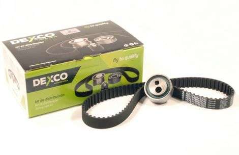 DEXCO KIT DISTRIBUCION P 106-205-206/PARTNER 1.4 8V TU3JP / SAXO 1.4  /TENSOR MANUAL 108 DIENTES X 17MM  /(VKMA 03110)
