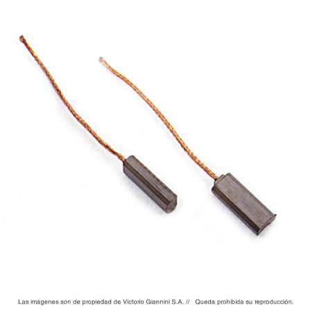GV CARBON ALTERNADOR FIAT DIESEL 1300-DUNA DIESEL WEEKEND  / 7X4X18 