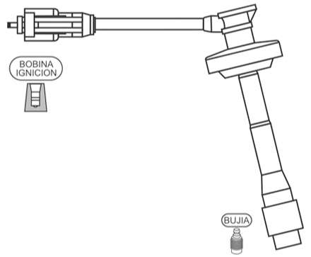 PRESTOLITE CABLE BUJIA TOYOTA COROLLA 1.8 1988/2000
