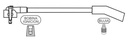 [1179.0648] PRESTOLITE CABLE BUJIA ESCORT 1.6I-1.8I ZETEC BRASIL 1995>