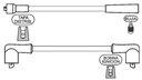 [1181.0648] PRESTOLITE CABLE BUJIA FIAT UNO MILLE 1.0 BRASILERO 1994>