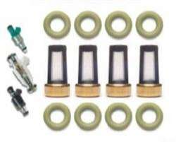 CRISTAL KIT FILTRO-ORING MULTIPUNTO BOSCH-ROCHESTER  / 4 FILTROS - 8 ORINGS 