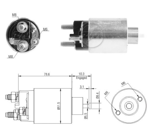 ZM SOLENOIDE FOCUS - EXPLORER - ESCAPE 2013>  