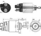 ZM SOLENOIDE FOX - GOLF - GOL - VOYAGE - SURAN 12V  